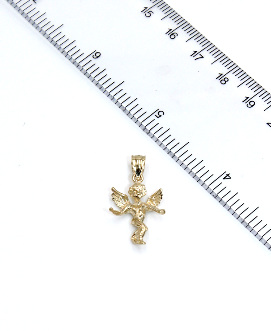 Angel Charm in 14K Yellow Gold