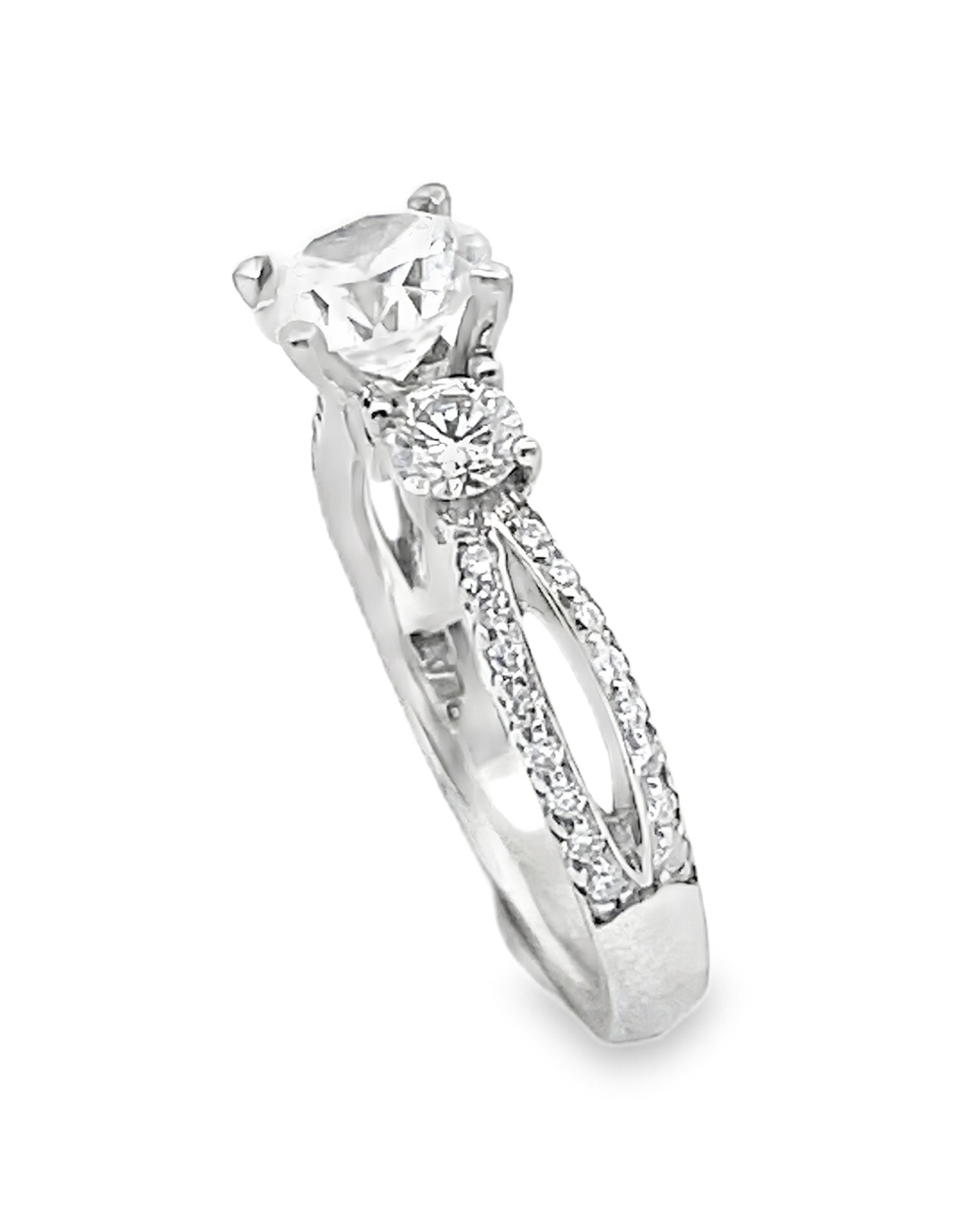 Scott Kay M1106RDPP Bow Engagement Ring