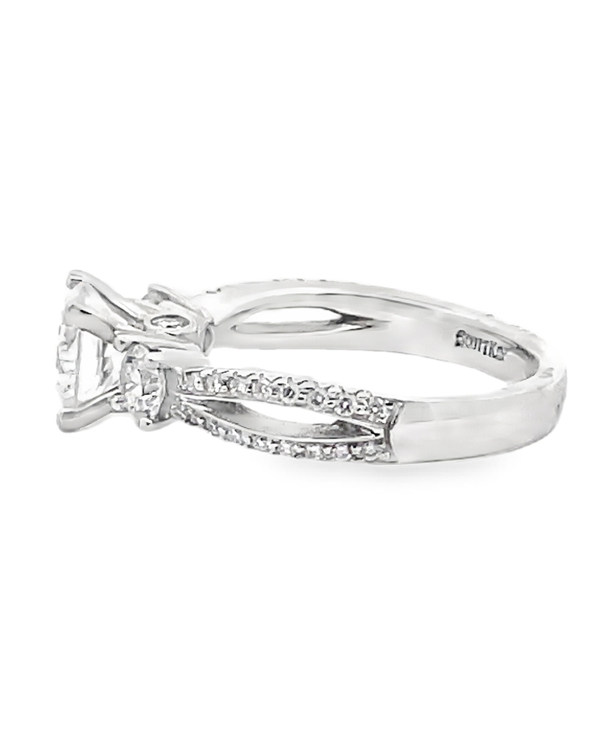 Scott Kay M1106RDPP Bow Engagement Ring