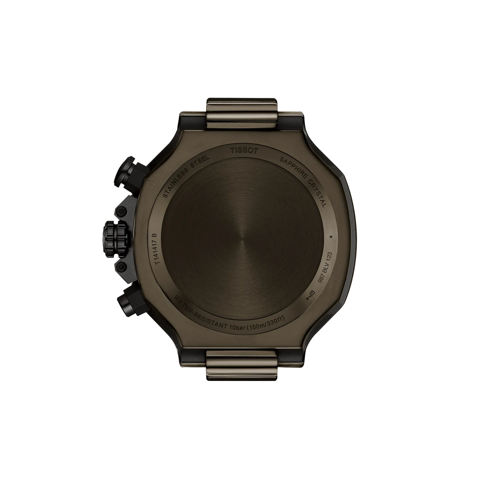 Tissot T141.417.37.061.02 T-Race Quartz Chronograph Watch with Green Strap