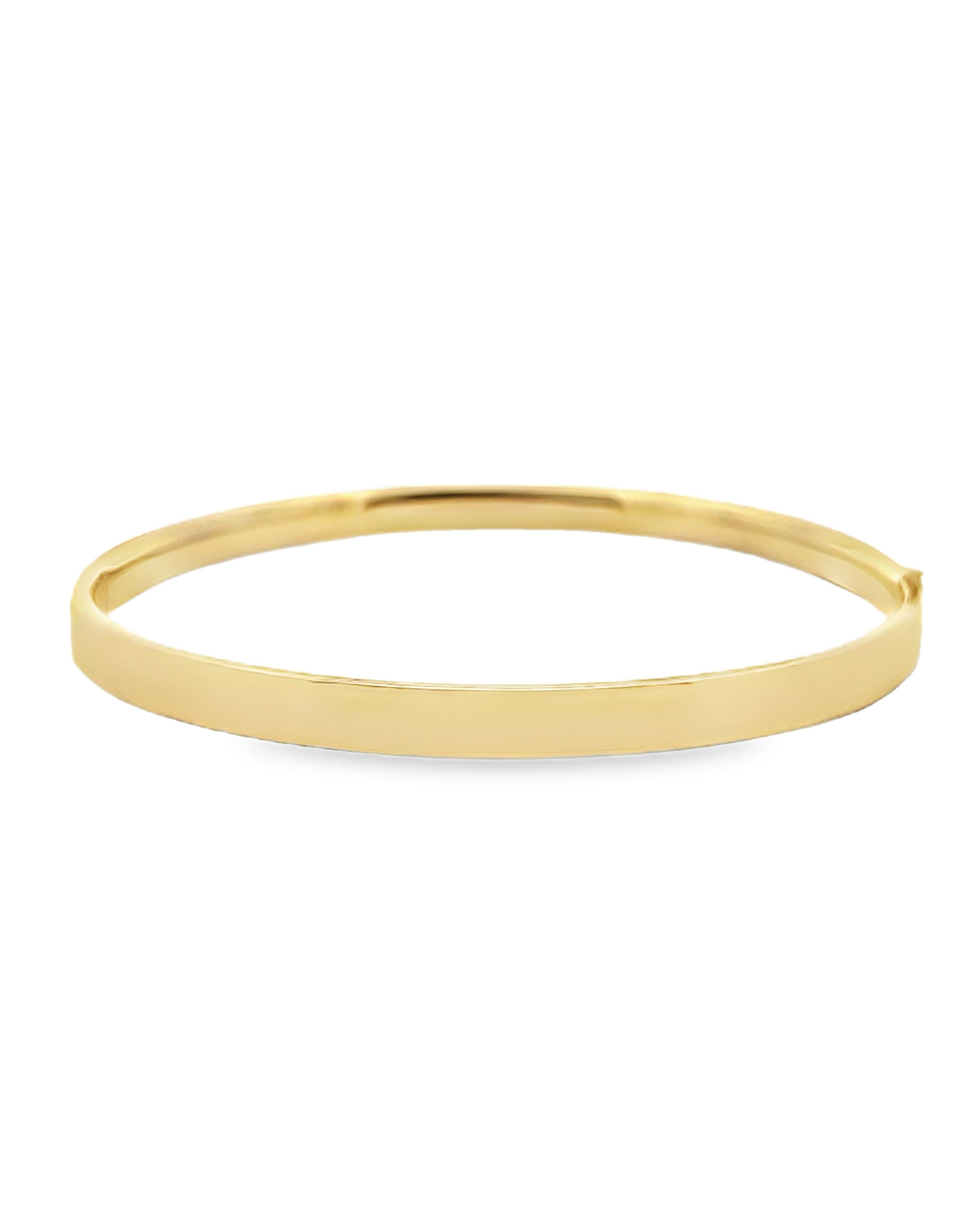 14K Yellow Gold Bangle Bracelet