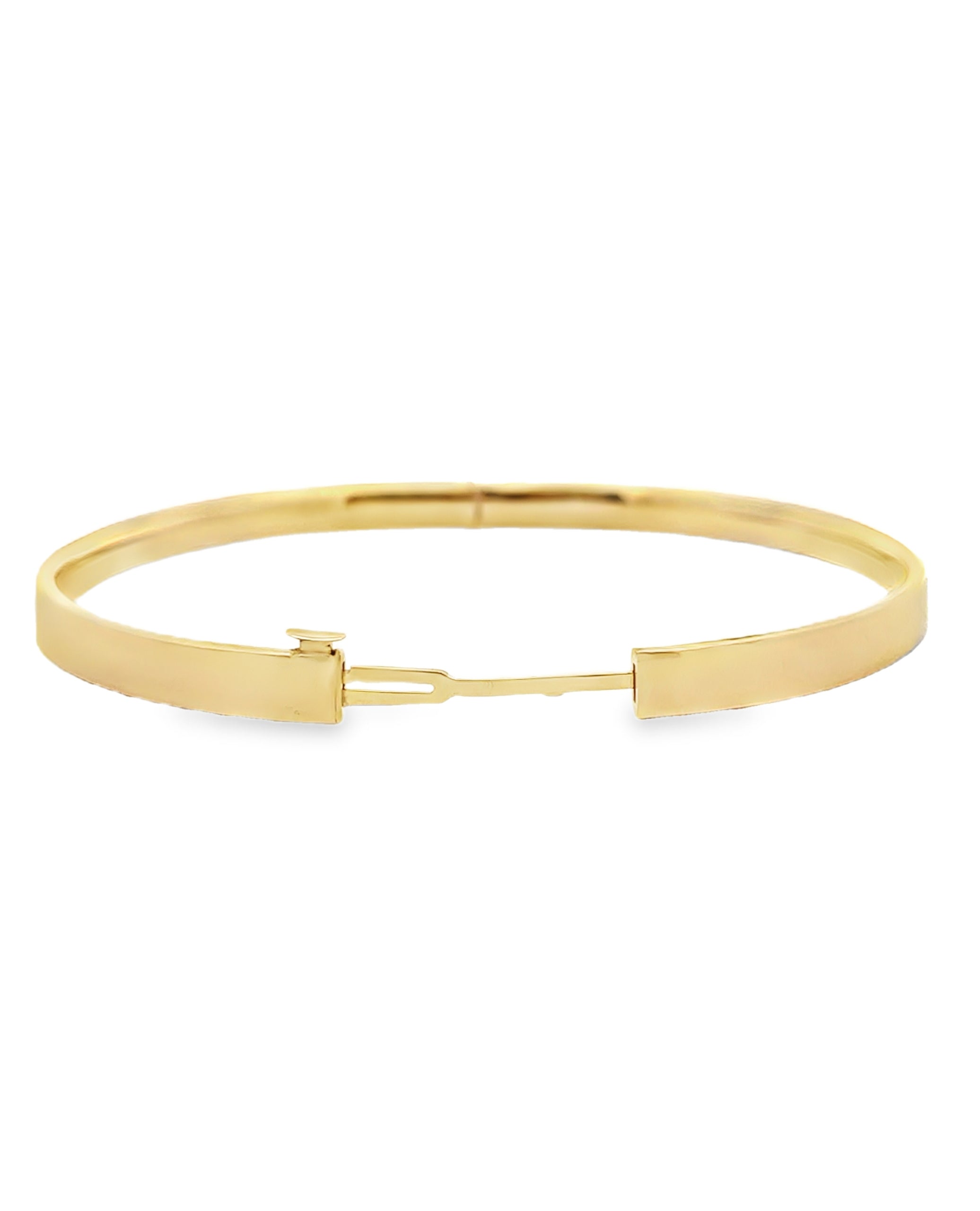 14K Yellow Gold Bangle Bracelet