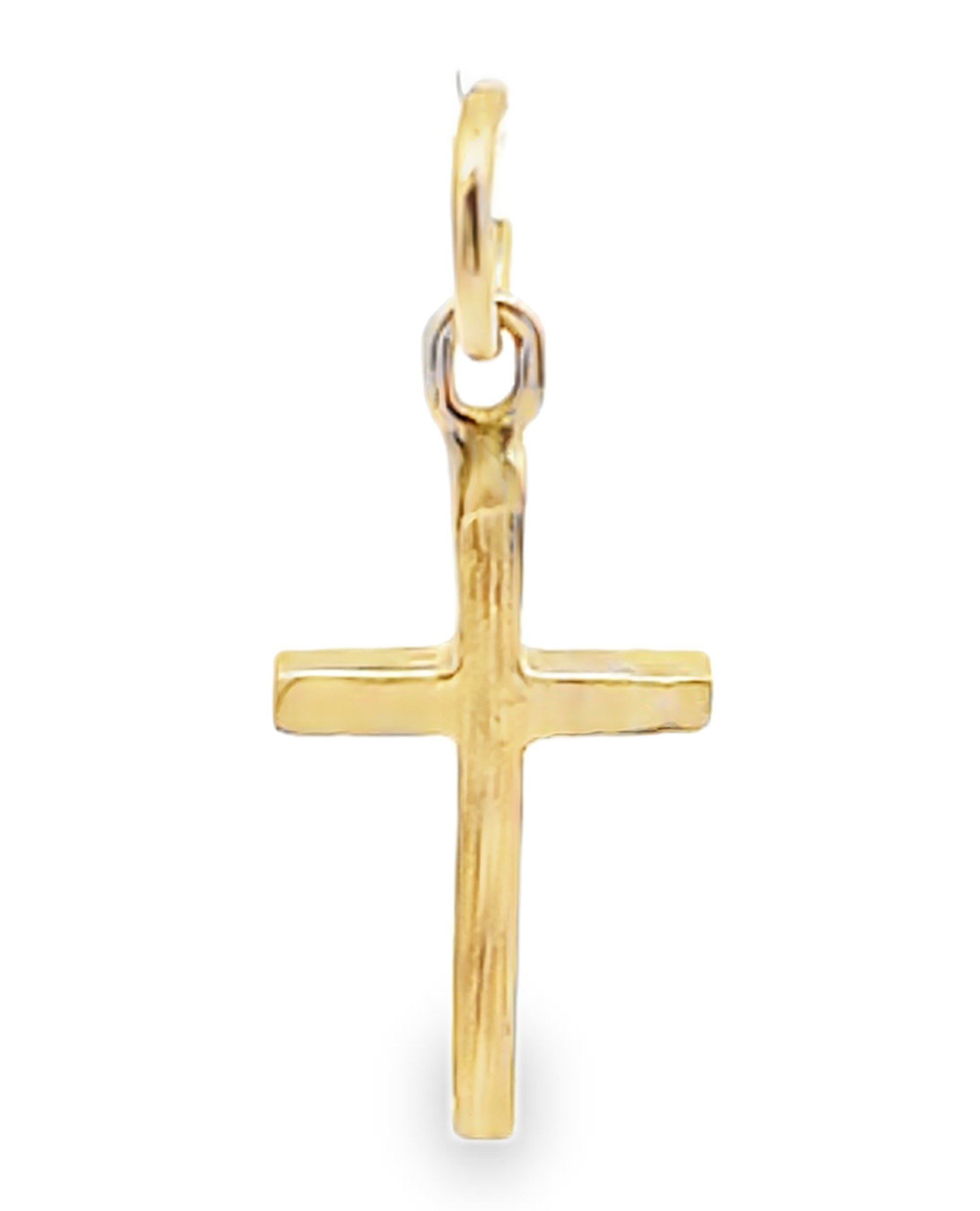 14K Yellow Gold Cross