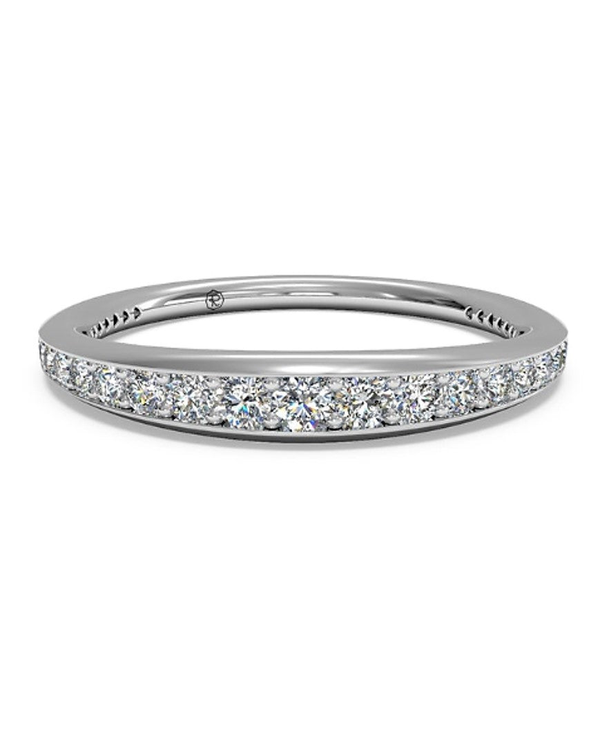 Ritani 92378AR14WG-65 14K Wedding Band