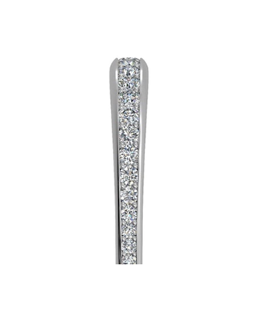 Ritani 92378AR14WG-65 14K Wedding Band