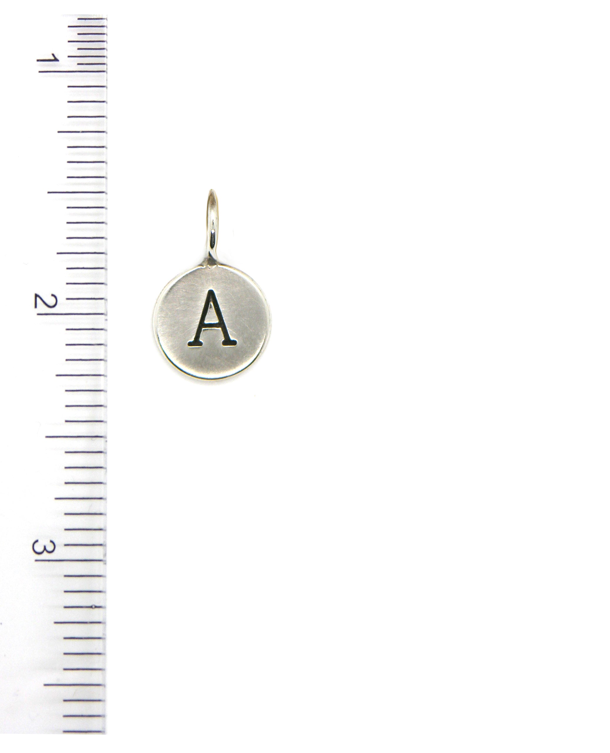 Heather B. Moore Sterling Silver A Initial Charm