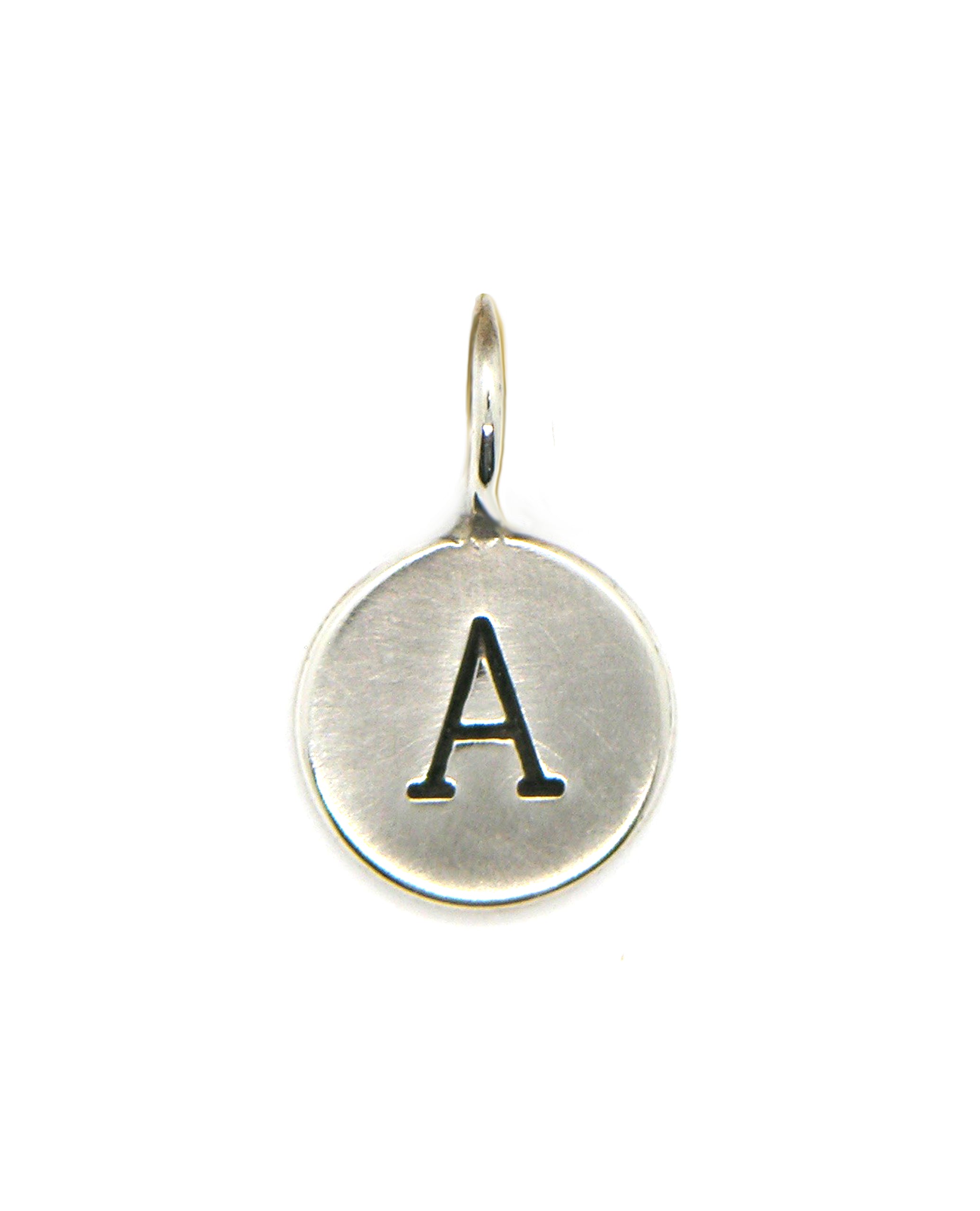 Heather B. Moore Sterling Silver A Initial Charm
