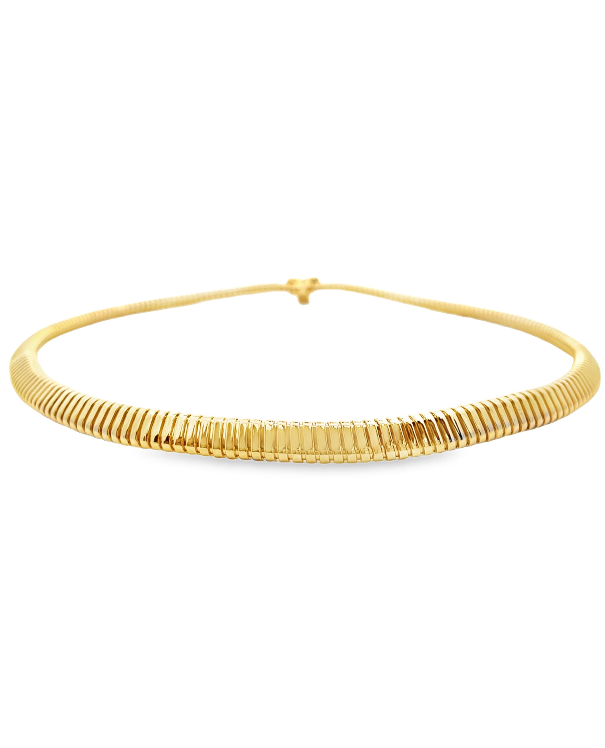 Marcello Pane CLFO 381G Sterling Silver Necklace with Gold Overlay