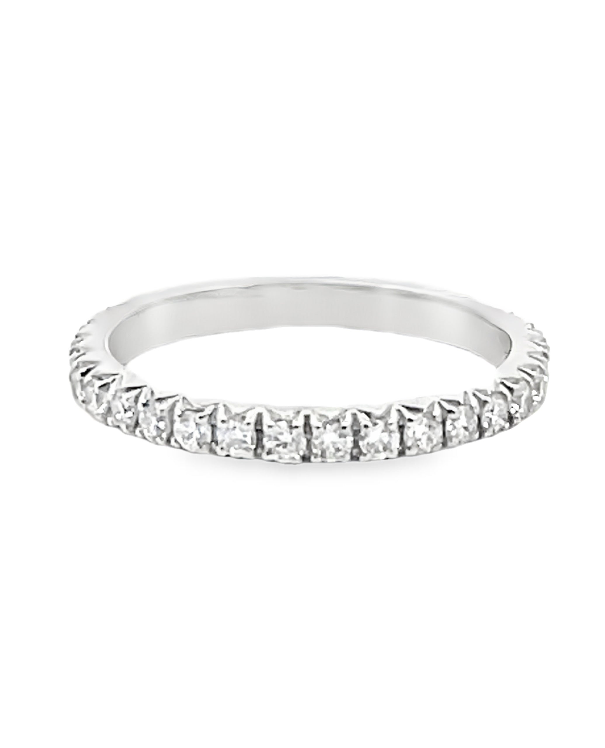 Platinum Eternity Band 0.48 Carat Total