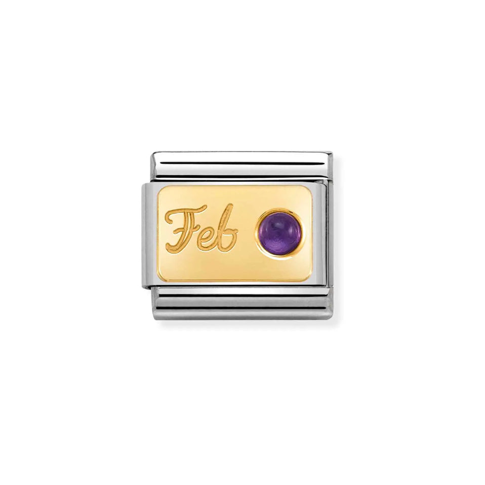 Nomination Composable 030519/02 February Amethyst