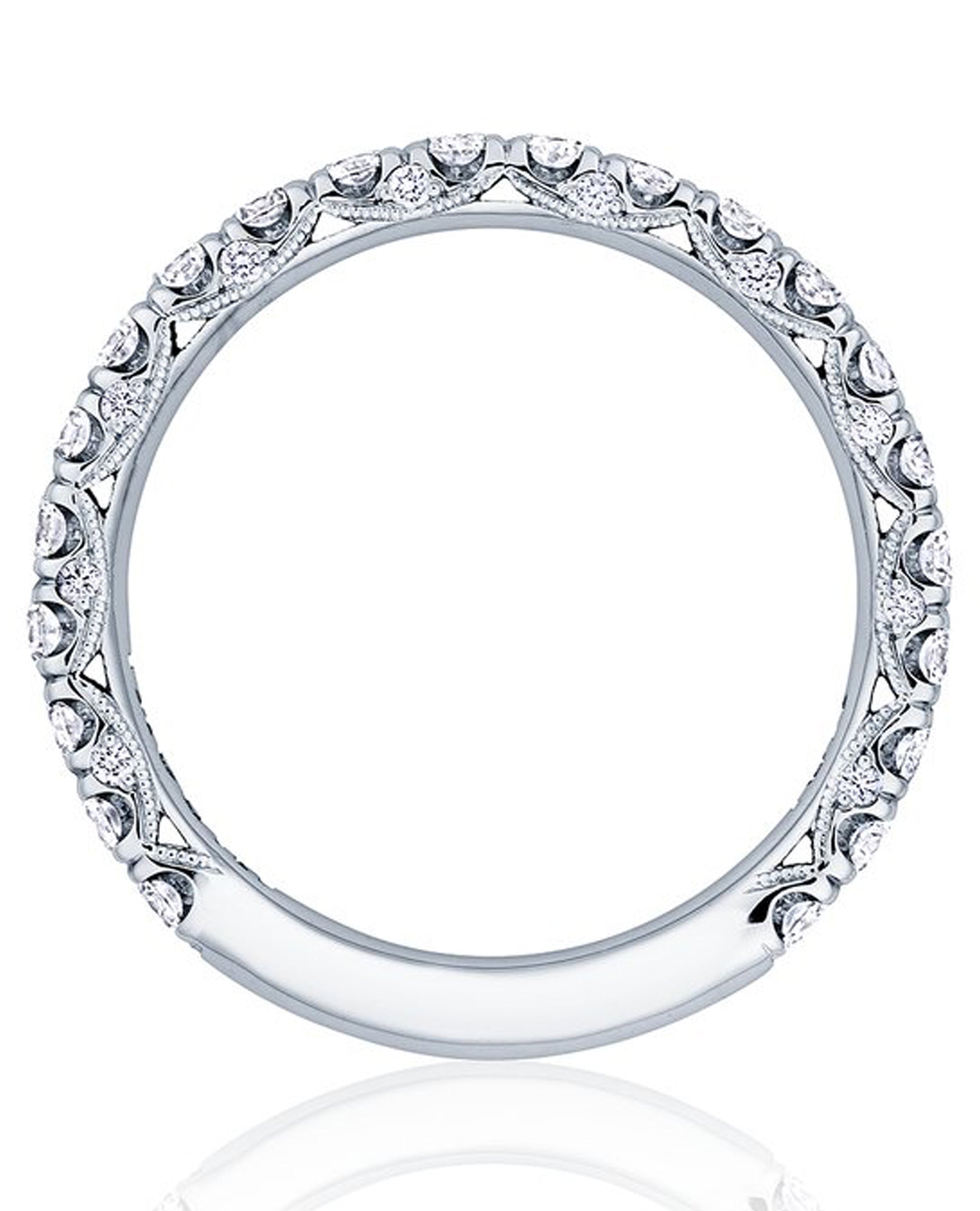 Tacori HT2545 Petite Crescent 0.37 Carat Diamond Band Ring