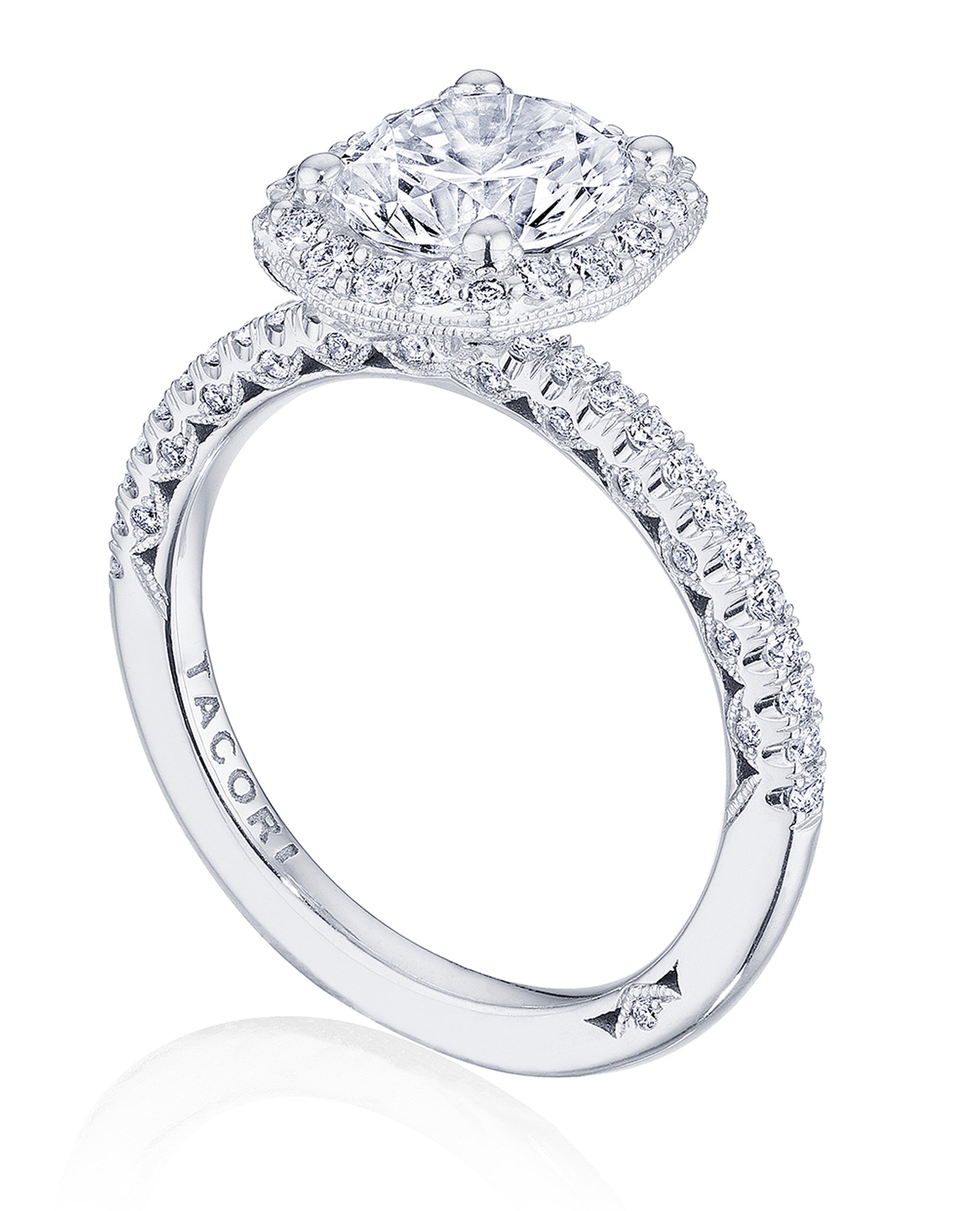 Tacori HT2572 1.5 CU6.5 Petite Crescent Ring