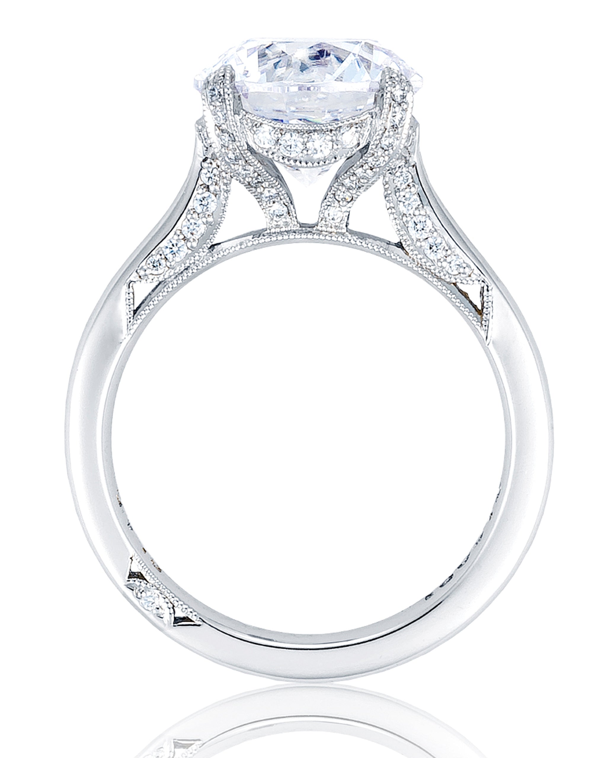 Tacori HT2625RD10 Royal T Platinum Engagement Ring