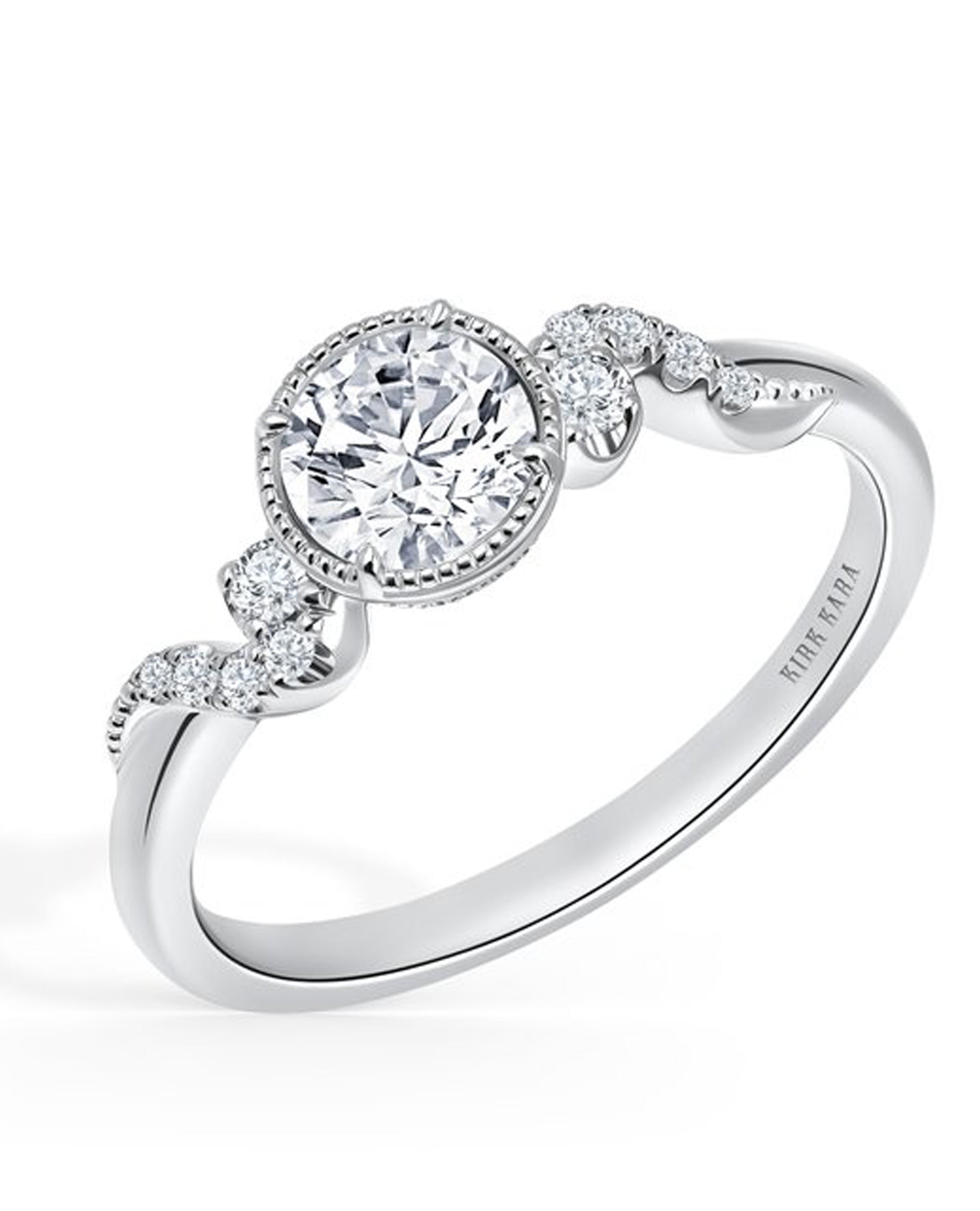 Kirk Kara K411R6 Angelique Ring