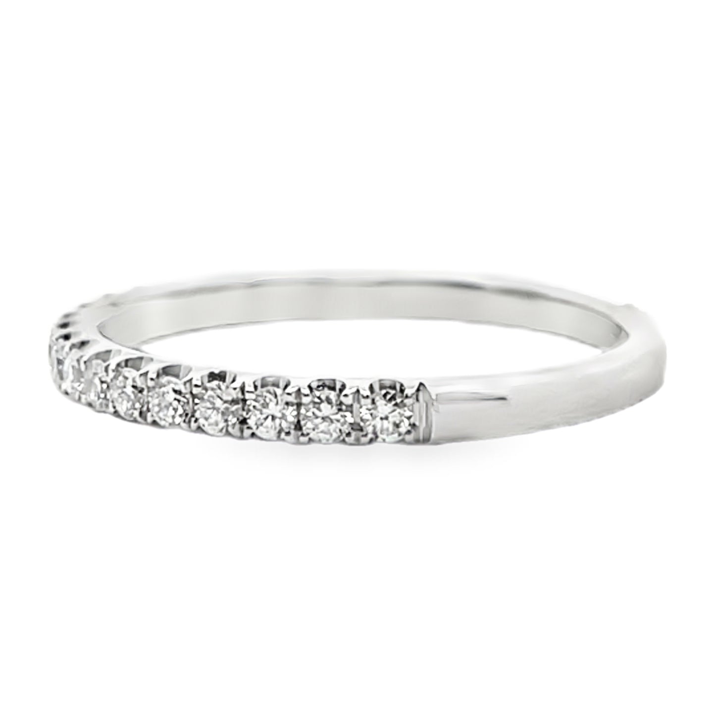 Simon G. 18K White Gold 0.26 carat Wedding Band