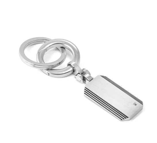 Nomination 028349/065 Keychain Strong Diamond Geometric with Black Diamond