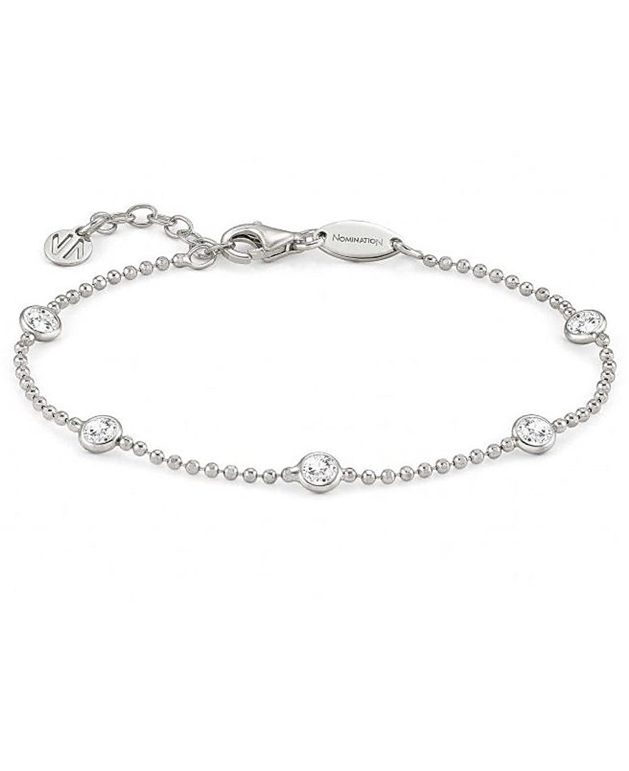 Nomination 146641-032 Sterling Silver "Bella" Adjustable Bracelet