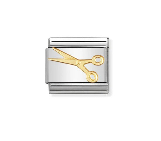 Nomination Composable 030109/03 18K Gold Scissors