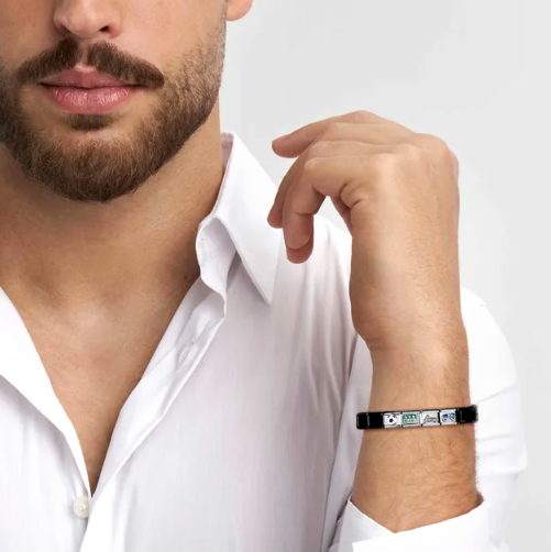 Nomination Composable 030000/SI Classic Band in Stainless Steel Branded