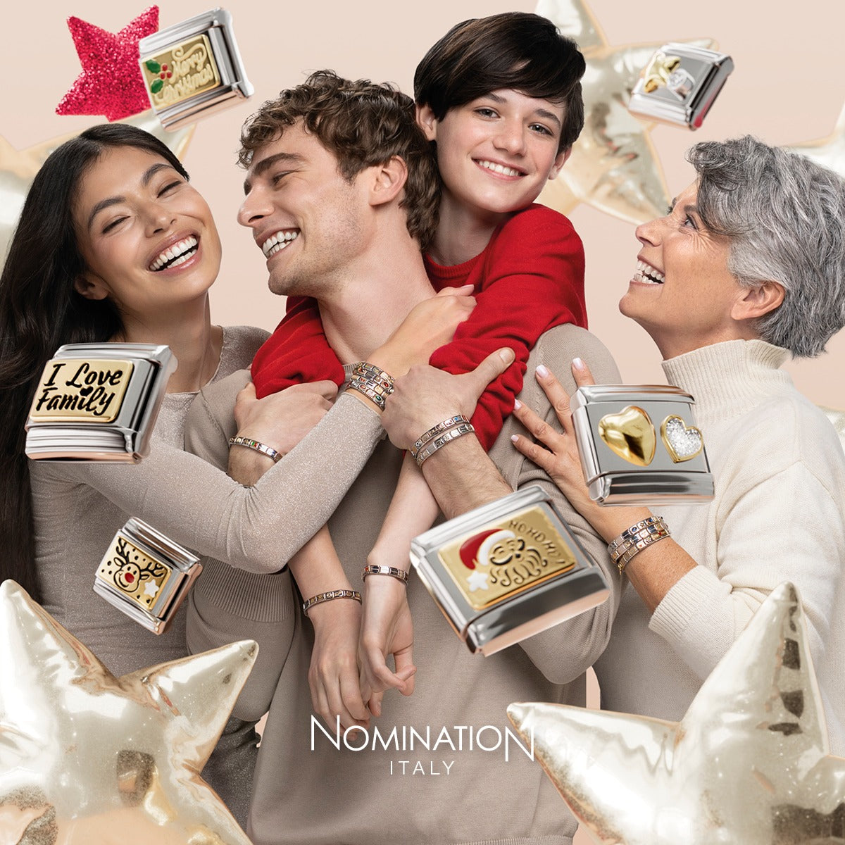 Nomination Composable 030272/65 Light Blue Bear