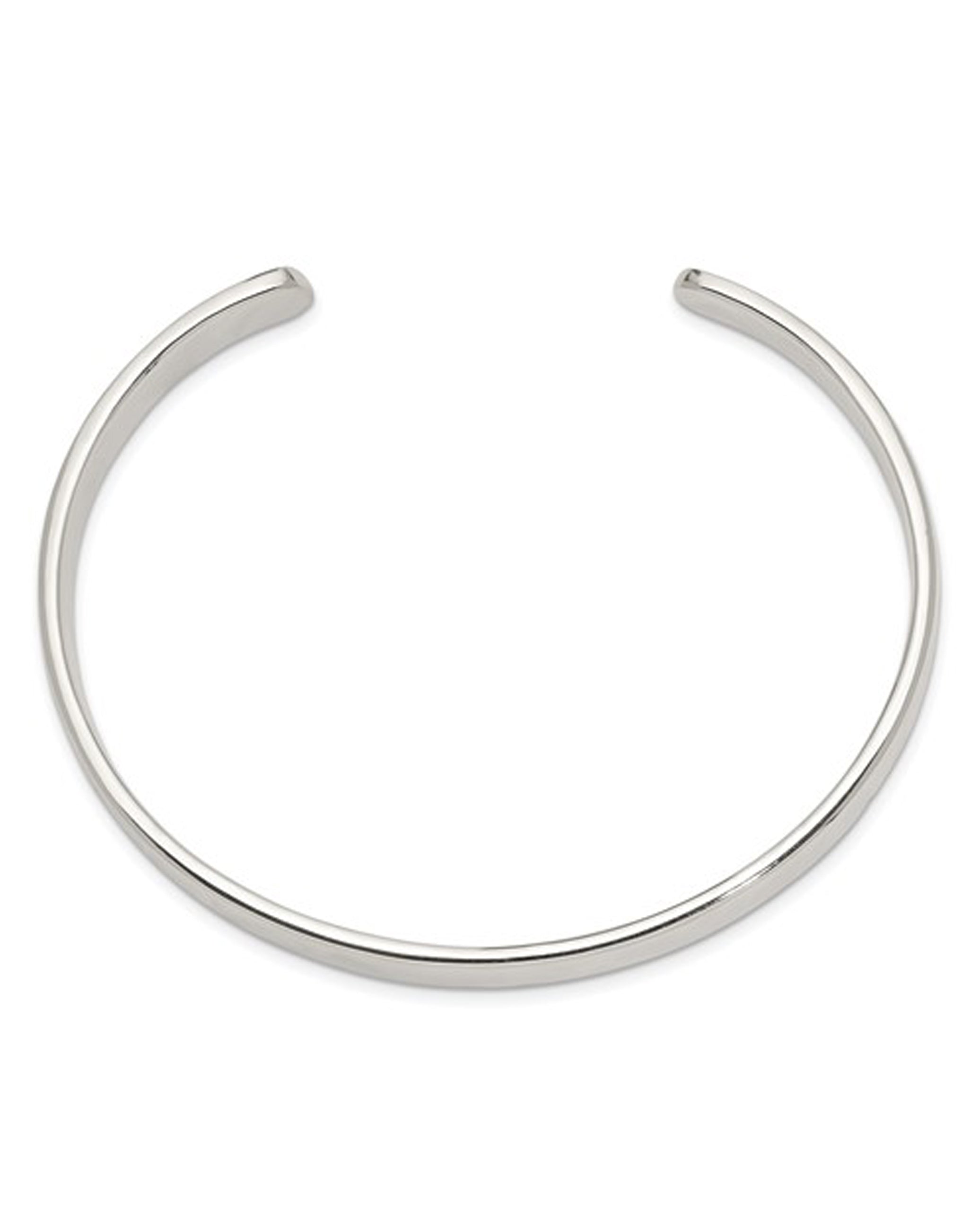 Sterling Silver 7mm Cuff Bracelet