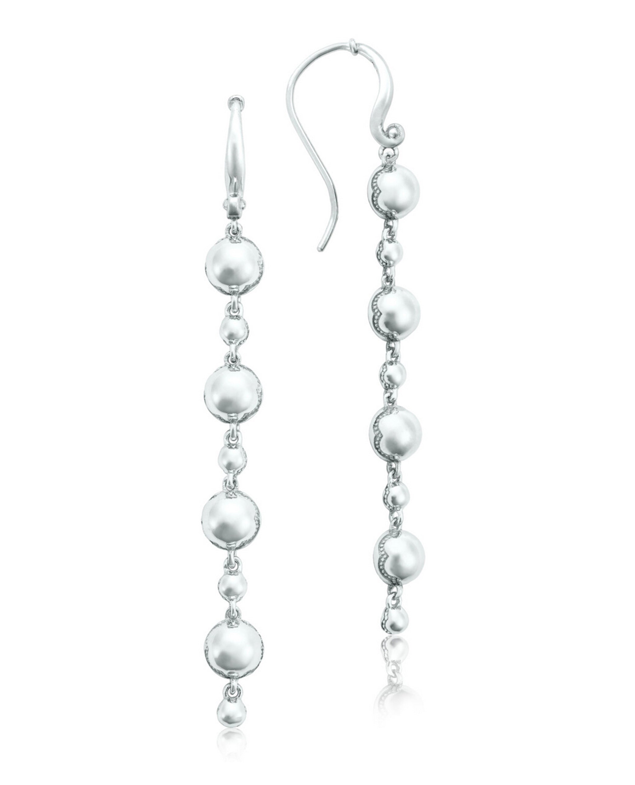 Tacori SE223 Dew Drop Line Sterling Silver Earrings