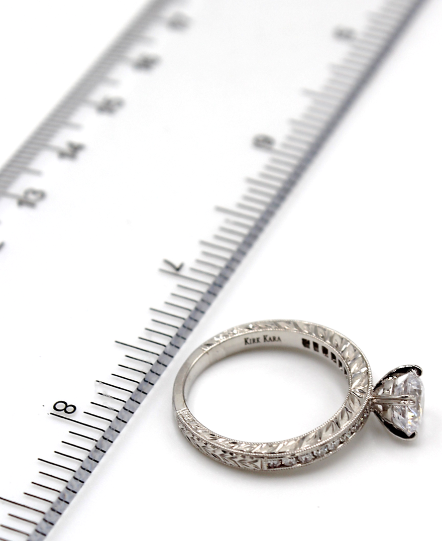 Kirk Kara SS6766 Amelia Engagement Ring Setting