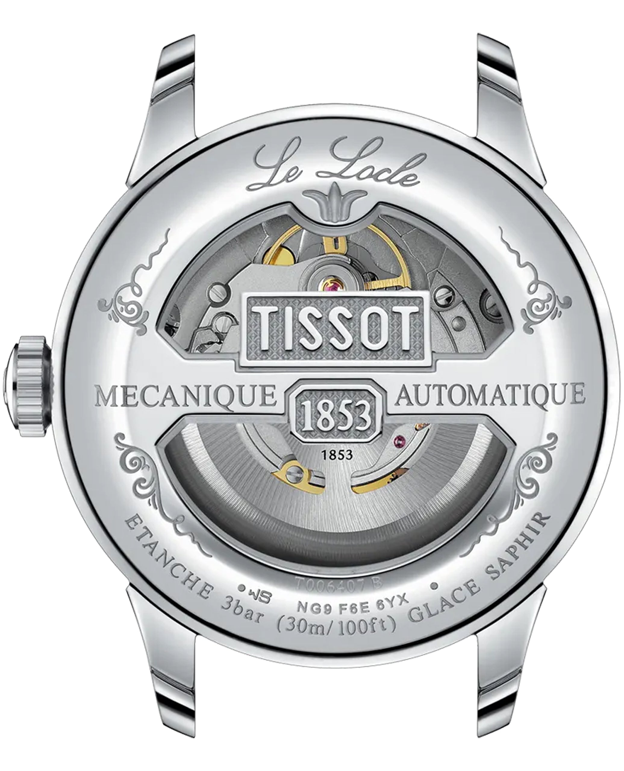 Tissot T006.407.11.033.00 Le Locle 39.3mm Watch