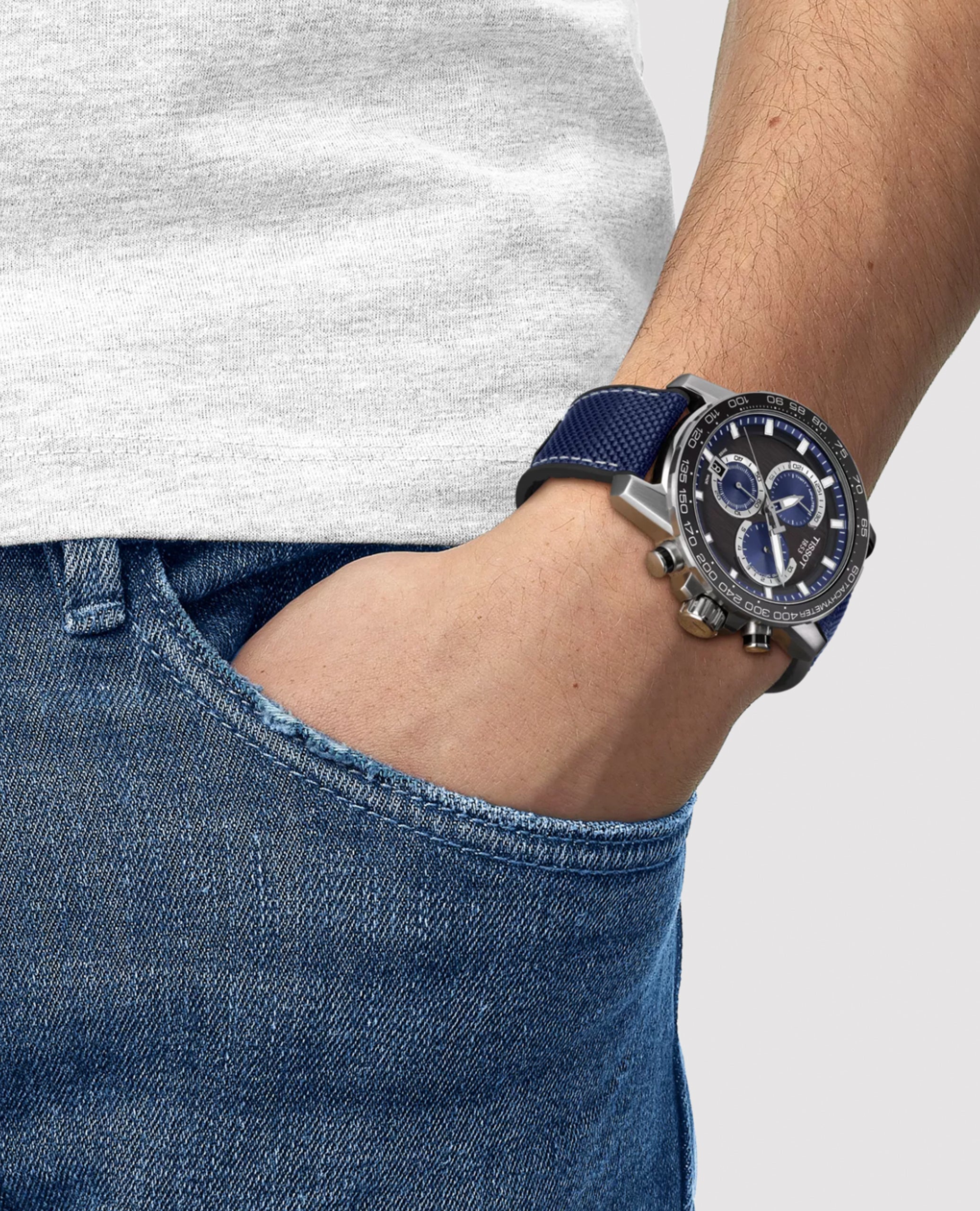 Tissot T125.617.17.051.03 Supersport Chrono 45.5mm Blue Watch