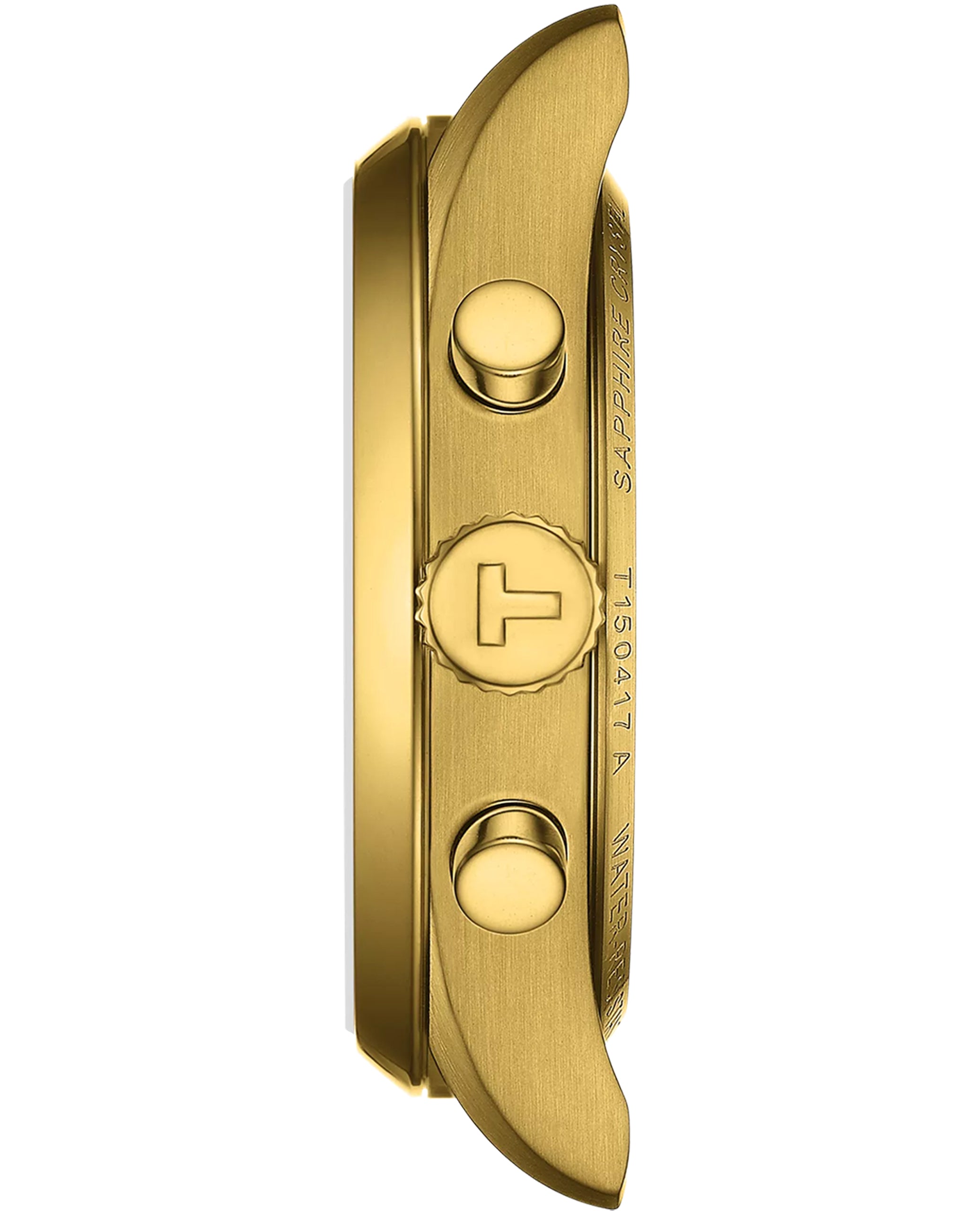 Tissot T150.417.33.031.00 PR 100 Chronograph Watch with Gold PVD