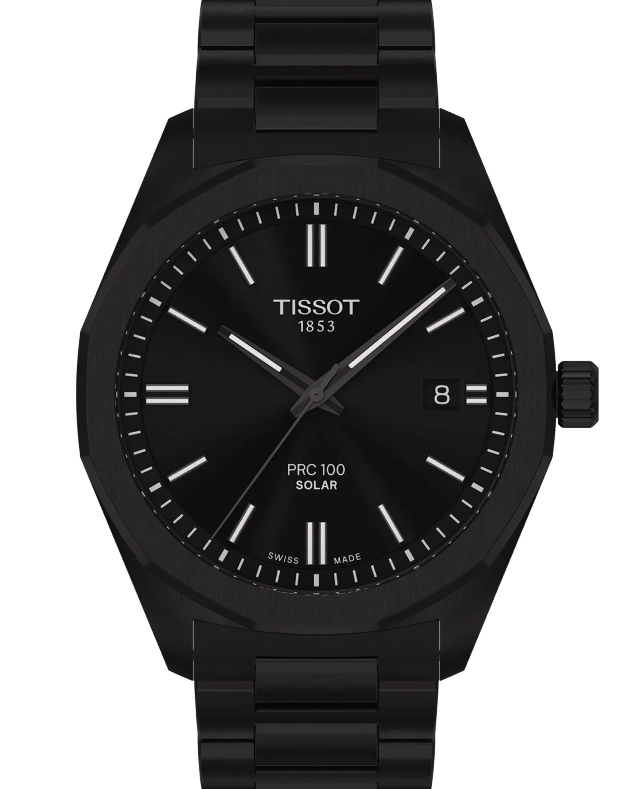 Tissot T151.422.33.051.00 PRC 100 Solar 39mm Black Watch