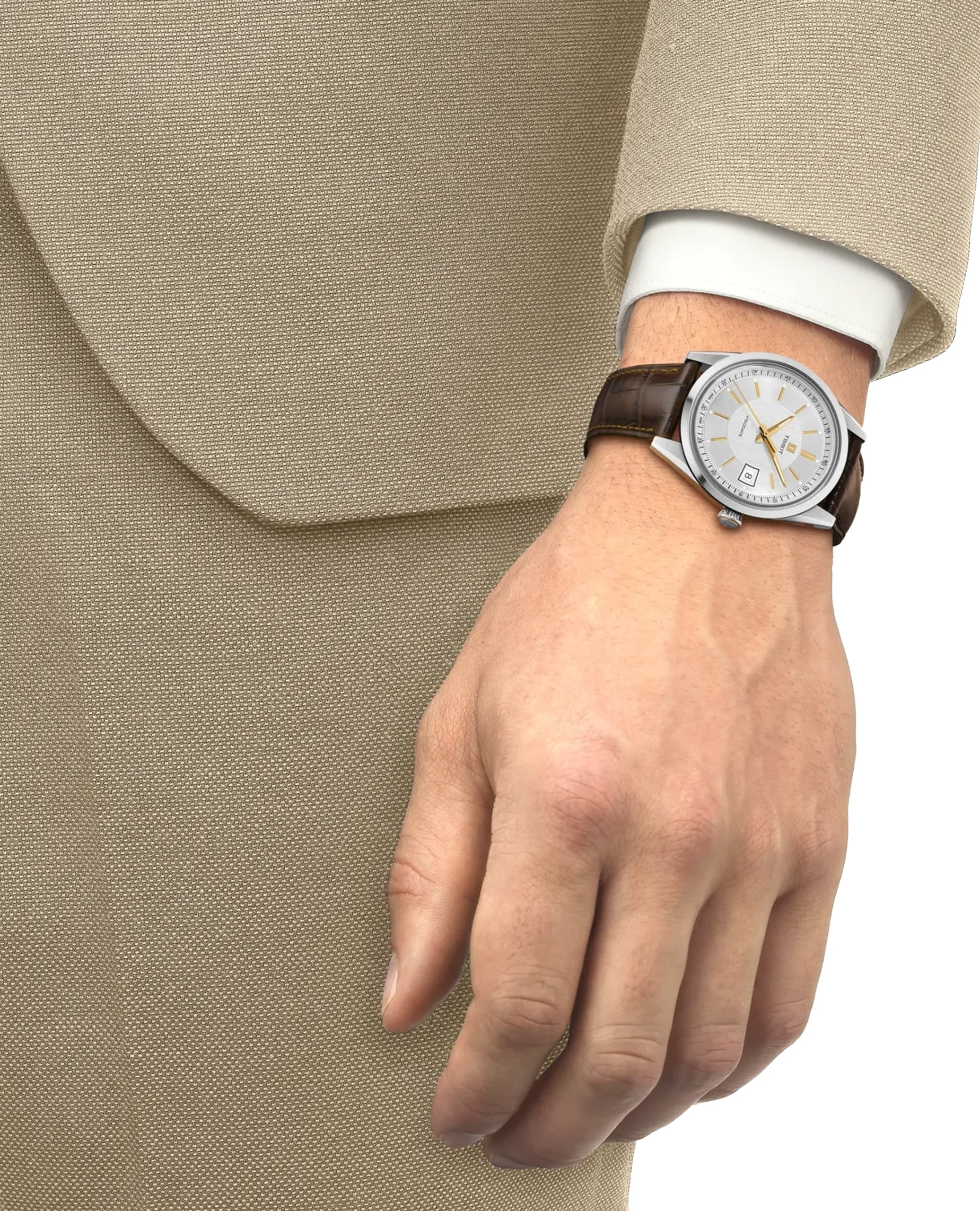 Tissot T157.407.16.031.00 Visodate 39mm Watch