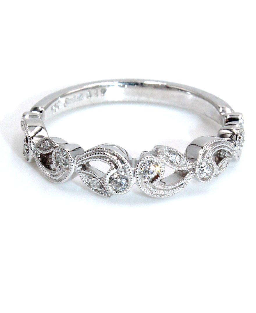 Simon G. TR473 Duchess Diamond Band