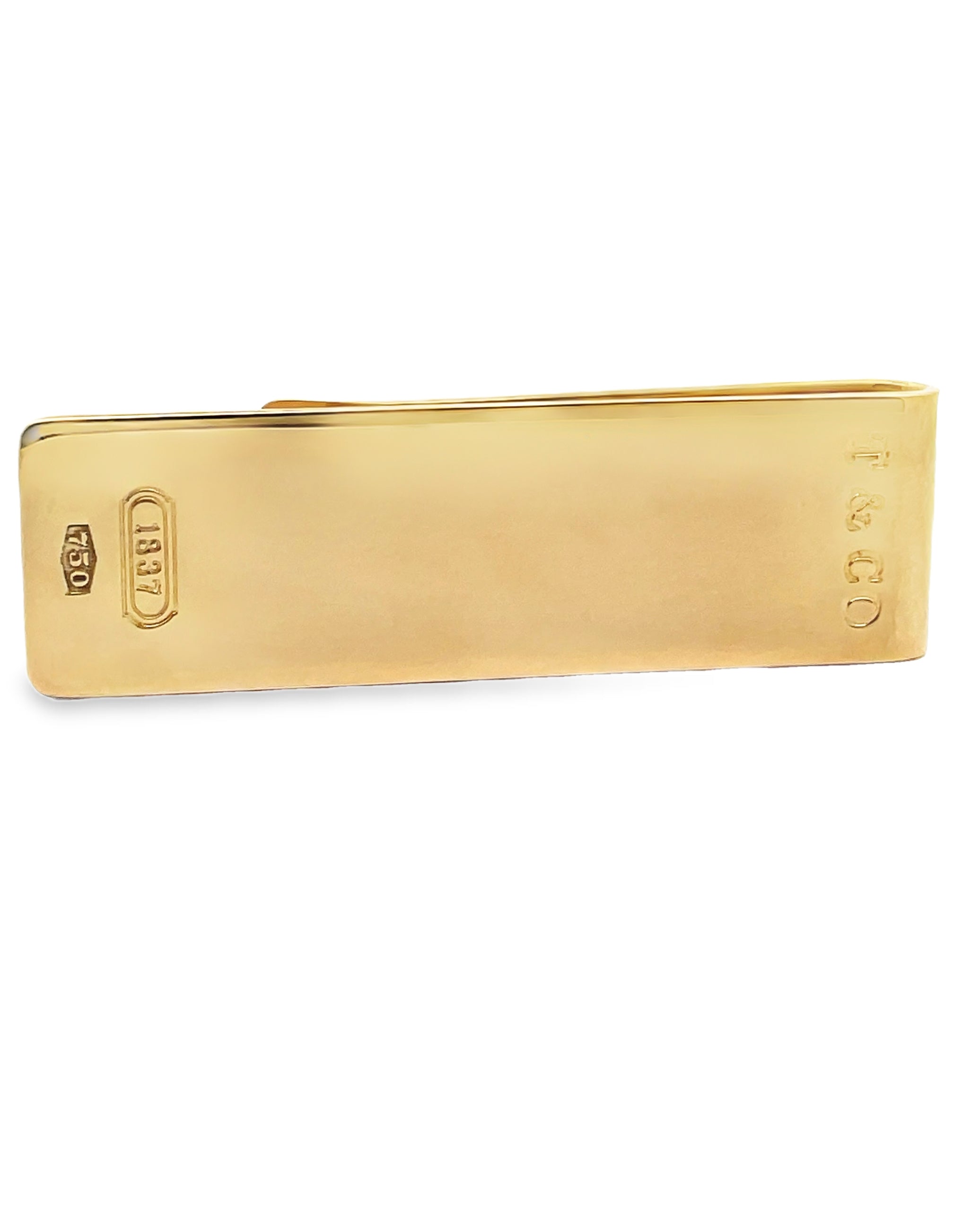 Pre-Owned 18K Yellow Gold Tiffany Money Clip
