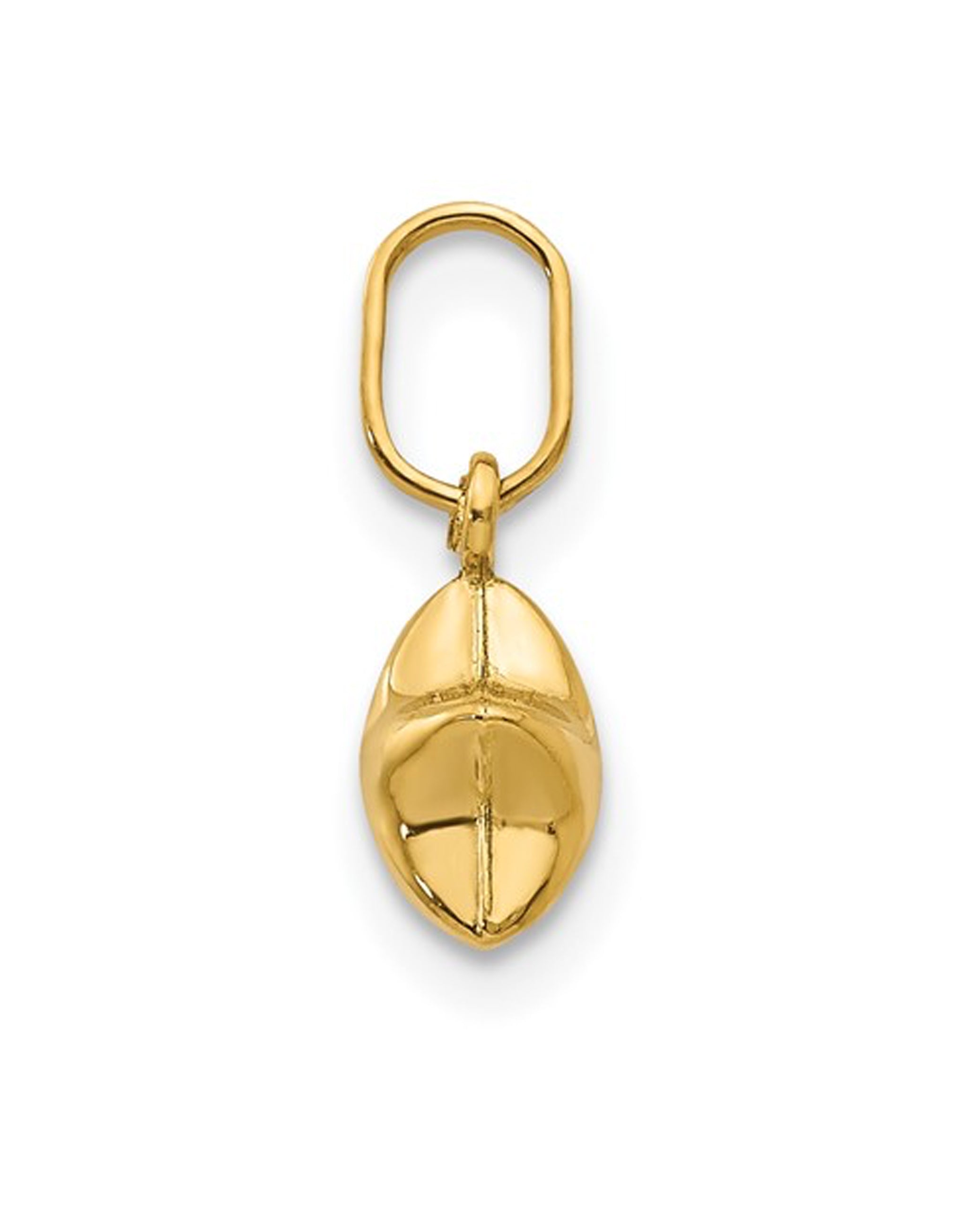 14K 3D Puffed Star Charm