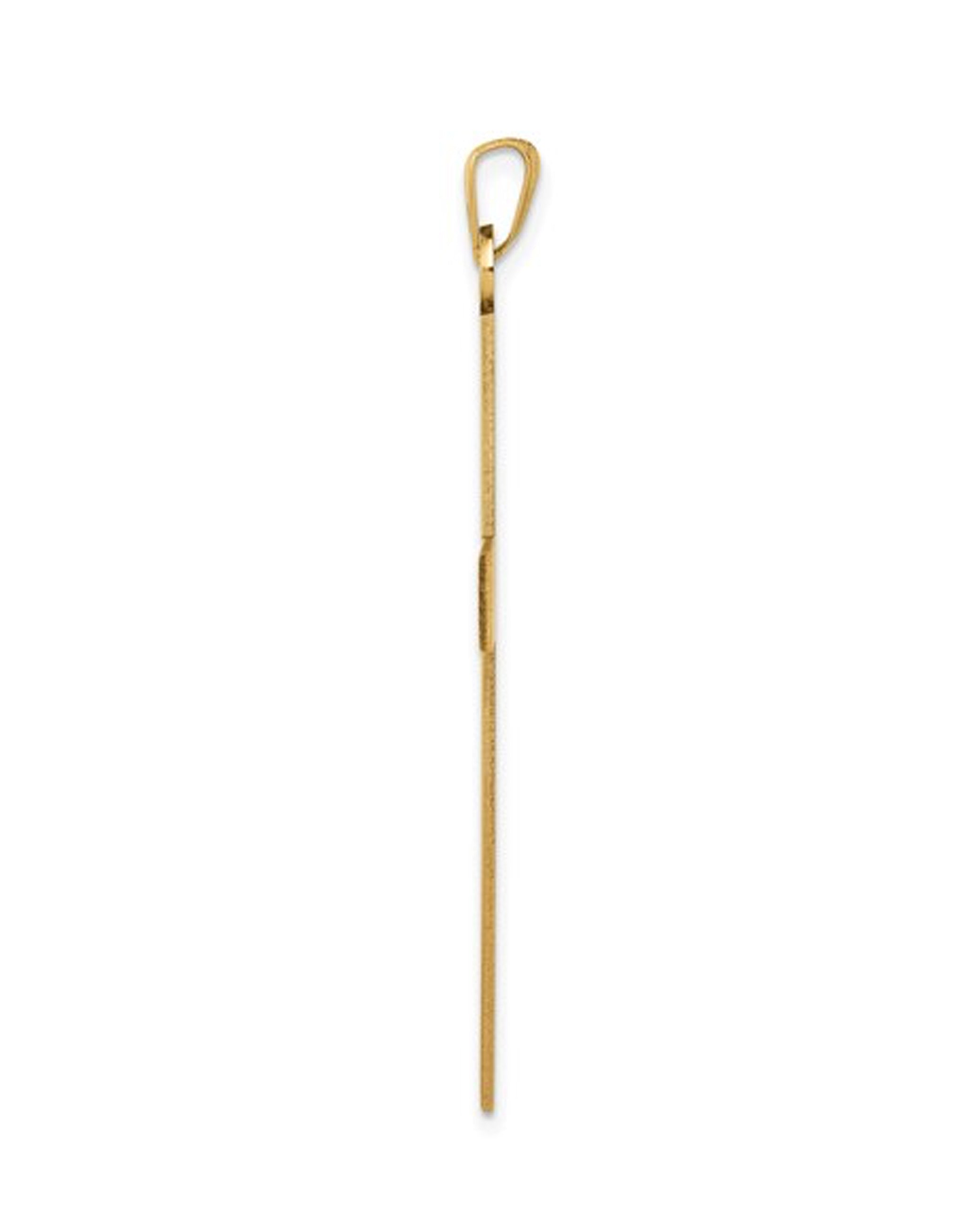 14K Yellow Gold Cross XR543