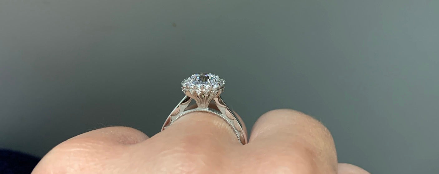 Tacori 55-2 CU6.5 Full Bloom Engagement Ring