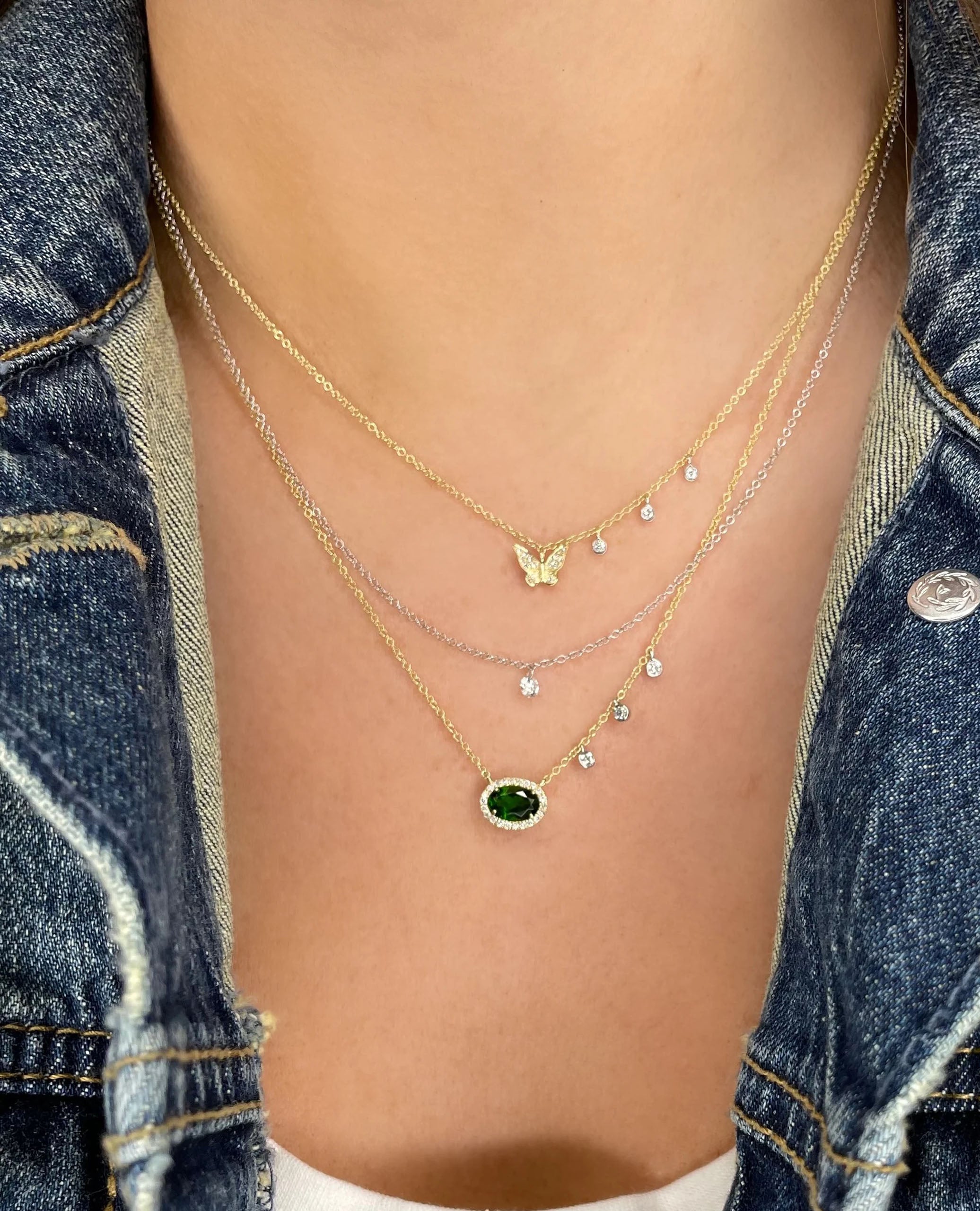 Meira T N13134 Butterfly Necklace