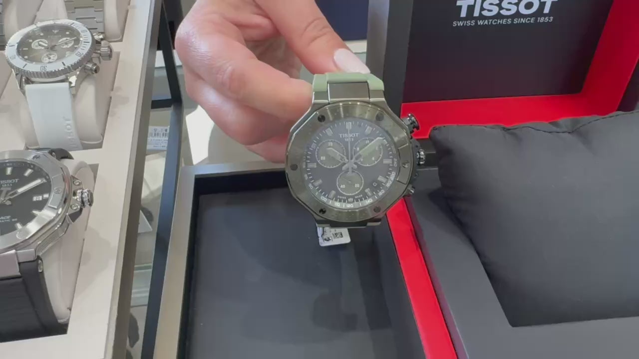 Tissot T141.417.37.061.02 T-Race Quartz Chronograph Watch