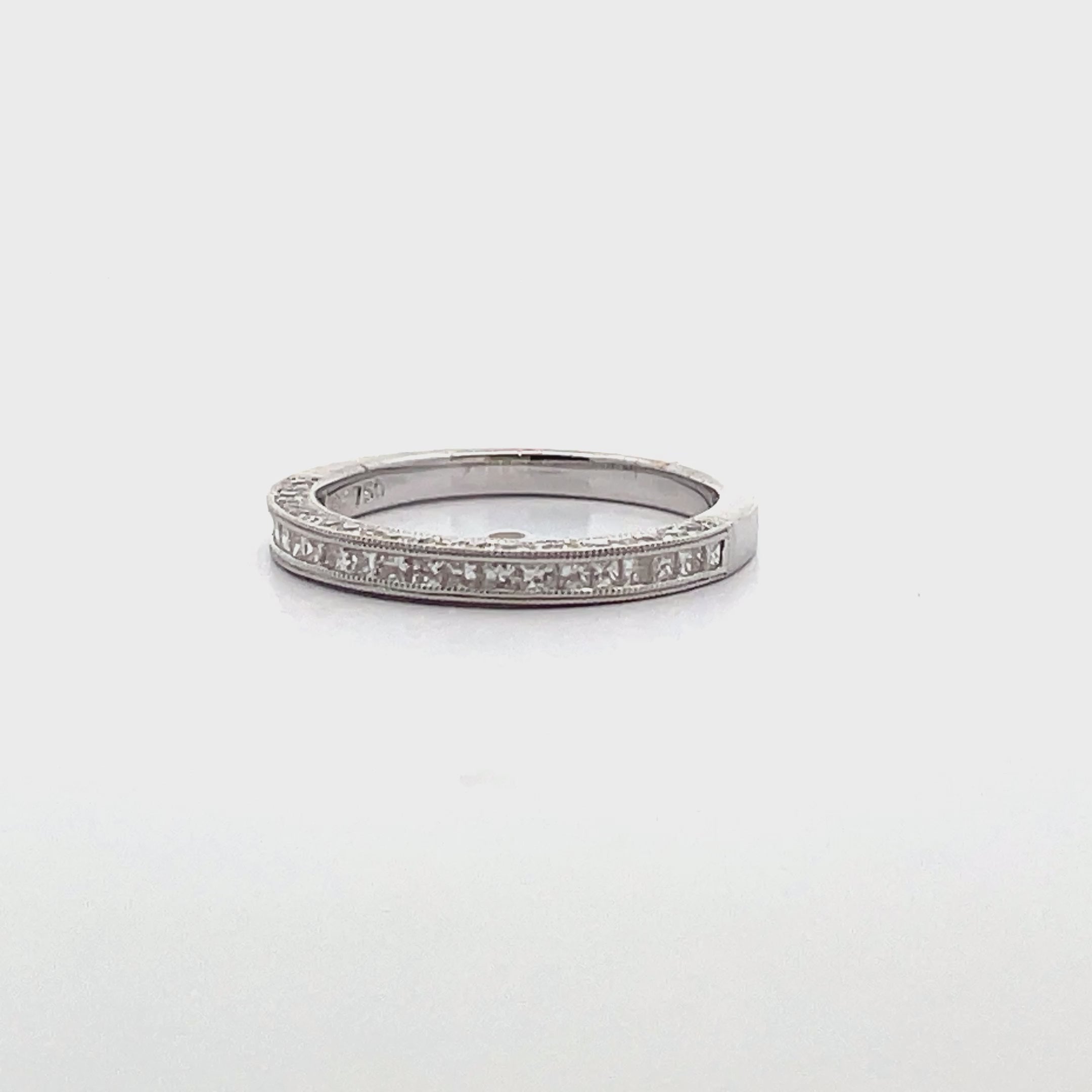 Kirk Kara SS6916-BH 18K White Gold Diamond Band