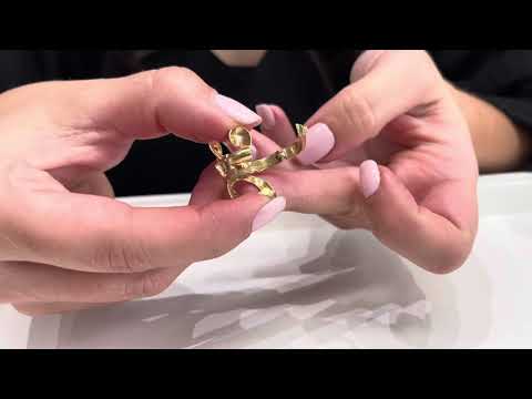 Pre-owned 14K Yellow Gold Clasp for a Bead or Pearl Necklace
