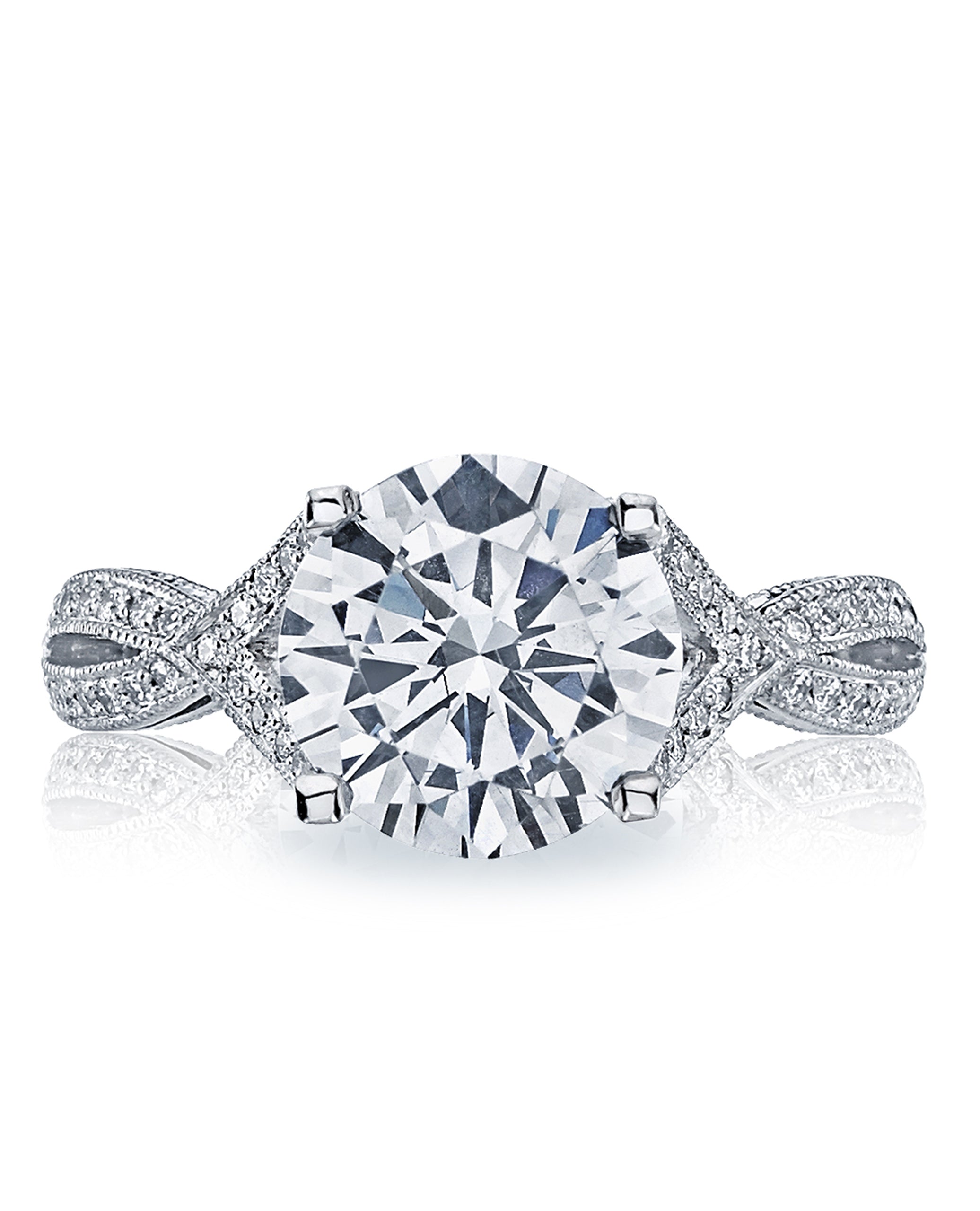 Tacori 2565 SMRD Ribbon Engagement Ring