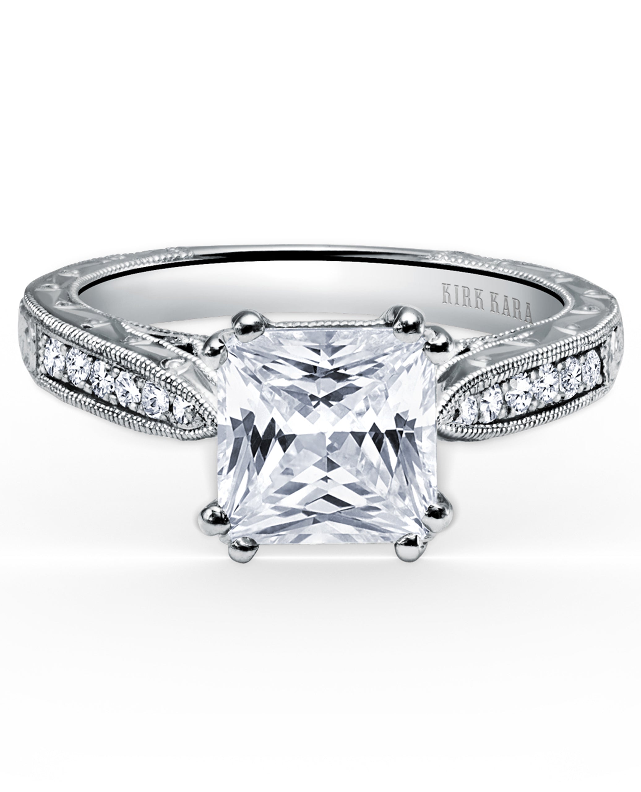 Kirk Kara K161ESL Stella Engagement Ring