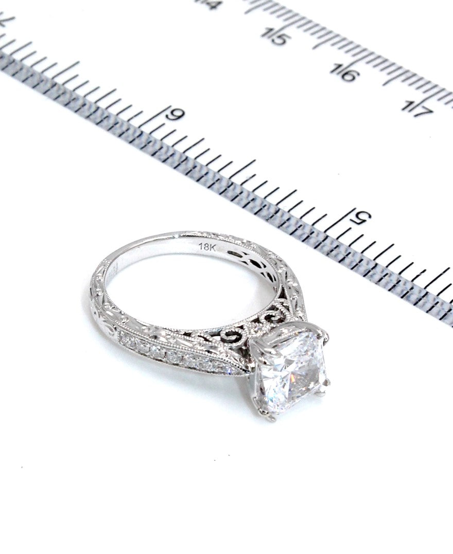 Kirk Kara K161ESL Stella Engagement Ring