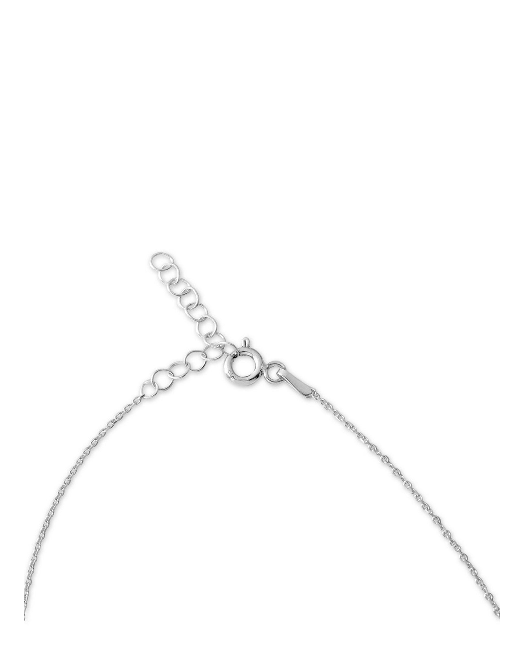 Sterling Silver Small Open Heart Necklace