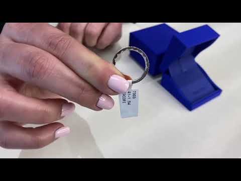 Tacori 41-1.5W 18K White Gold Wedding Band