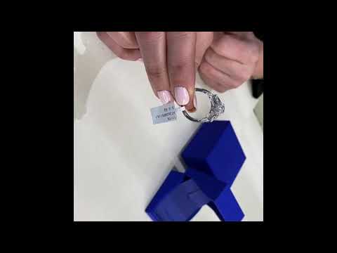 Tacori HT2628 PS11X7 Royal T Platinum Engagement Ring
