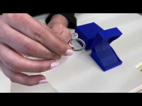 Tacori HT2572 1.5OV8X6 Petite Crescent Engagement Ring