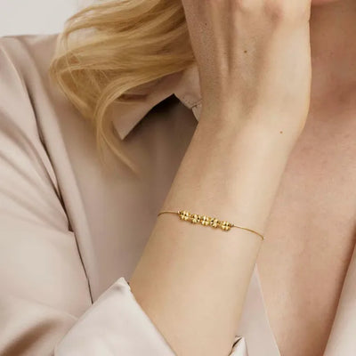 Nomination 241303/003 Armonica Bracelet Four Leaf Clover Gold Plating