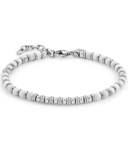 Nomination 027902/042 Instinct Bracelet in White Agate